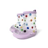 Polka Dot Rainbow Bean shark Adult Rain Boots Women's Fashion 2024 Waterproof Rain Boots Short Tube Water Shoes
