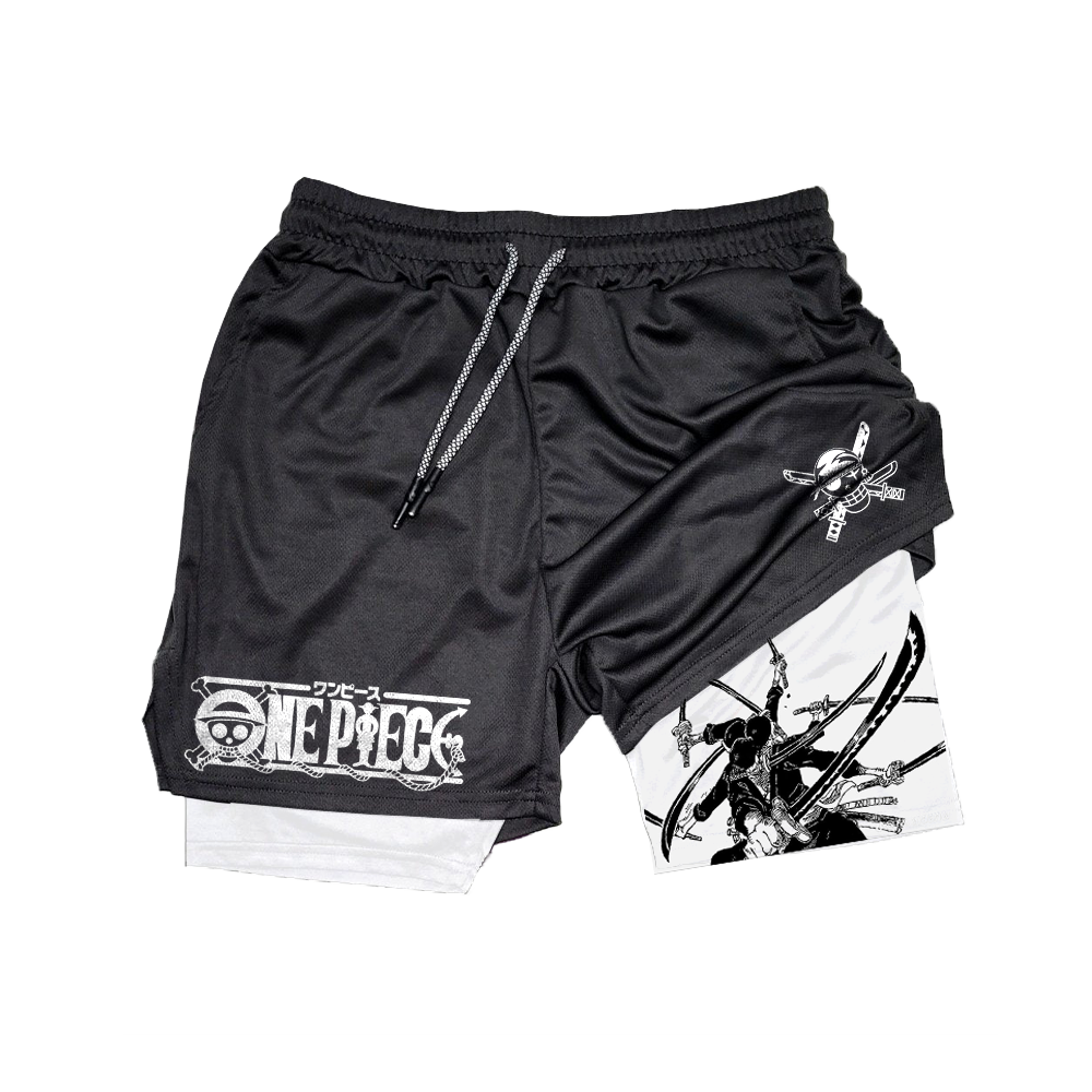  Anime-Inspired Casual Shorts with Unique Graphic Design