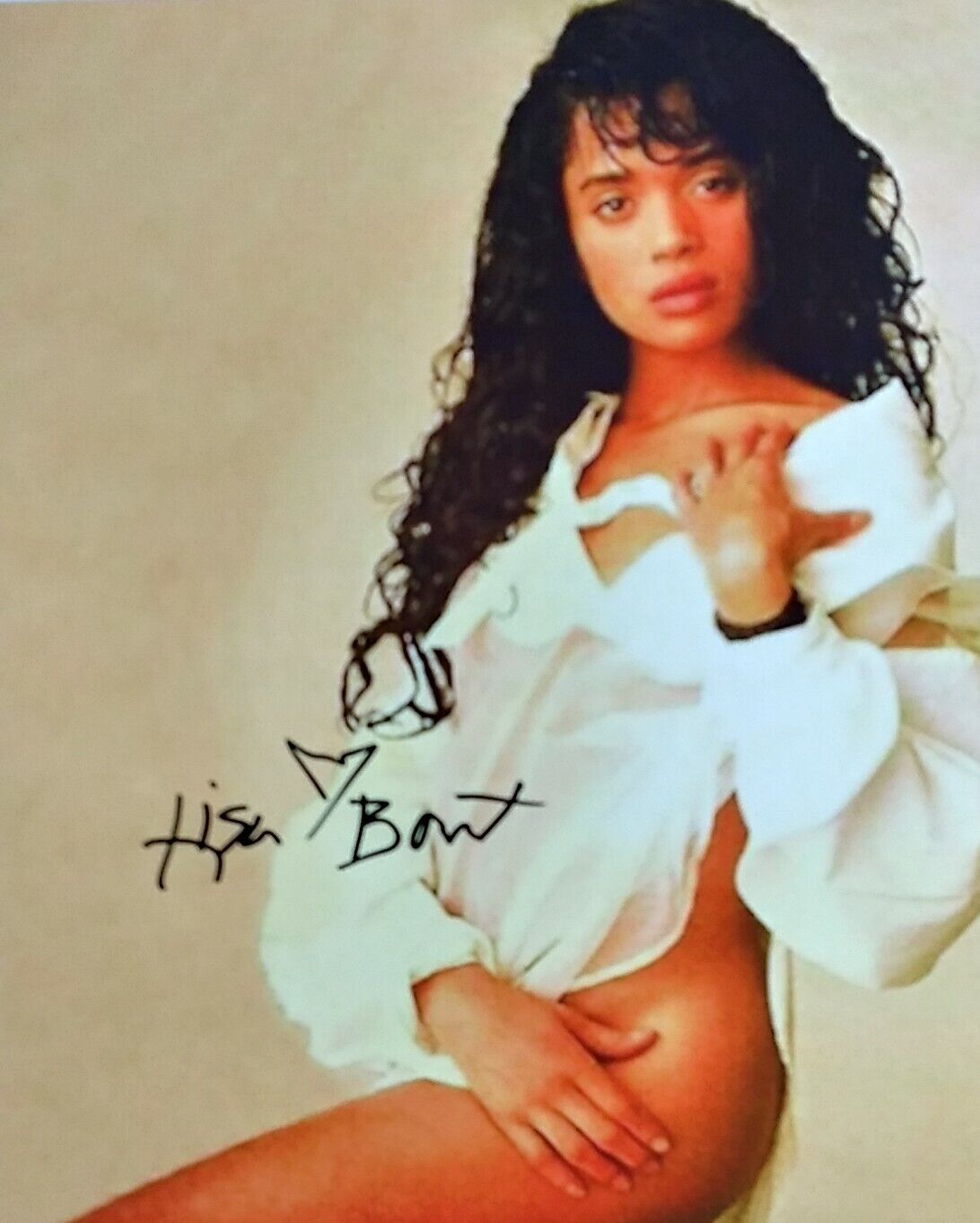 Lisa Bonet signed 8 x 10