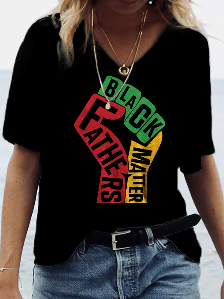 Black Fathers Matter Juneteenth T Shirt