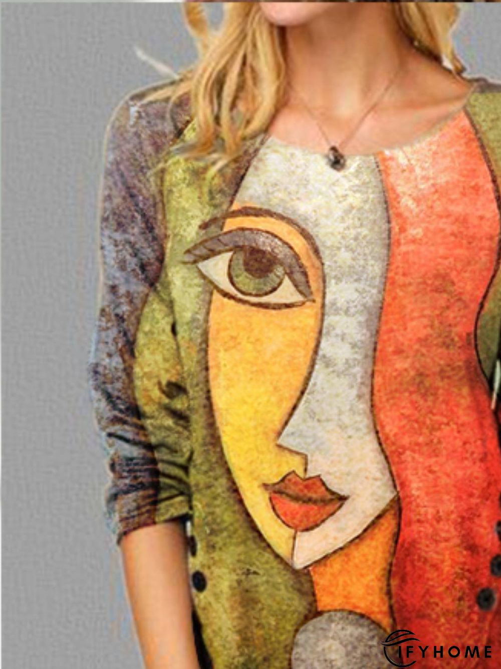 Long Sleeve Shift Tunic Top | IFYHOME