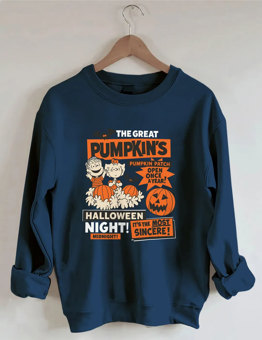 The Great Pumpkin Halloween Night Sweatshirt