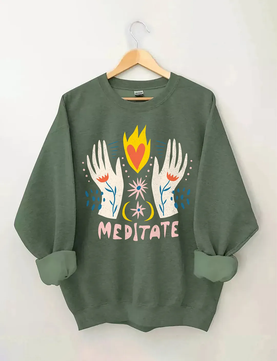 Boho Meditate Sweatshirt