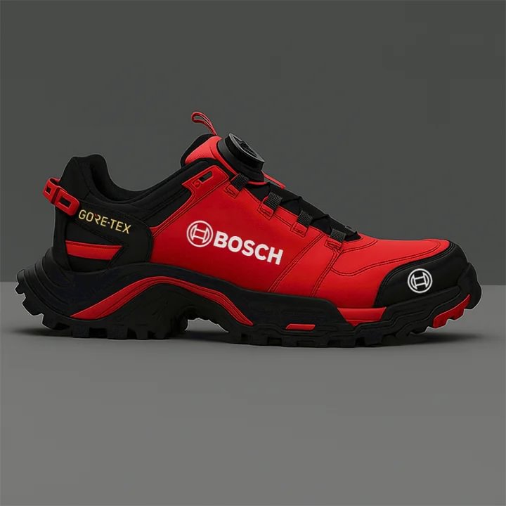 Męskie buty robocze Bosch ze stalowym noskiem, antypoślizgowe, odporne na przebicie, ciepłe
