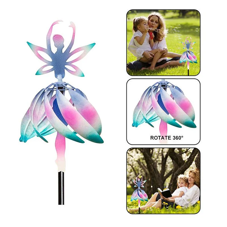 Fairy Ballerina Wind Spinner | 168DEAL