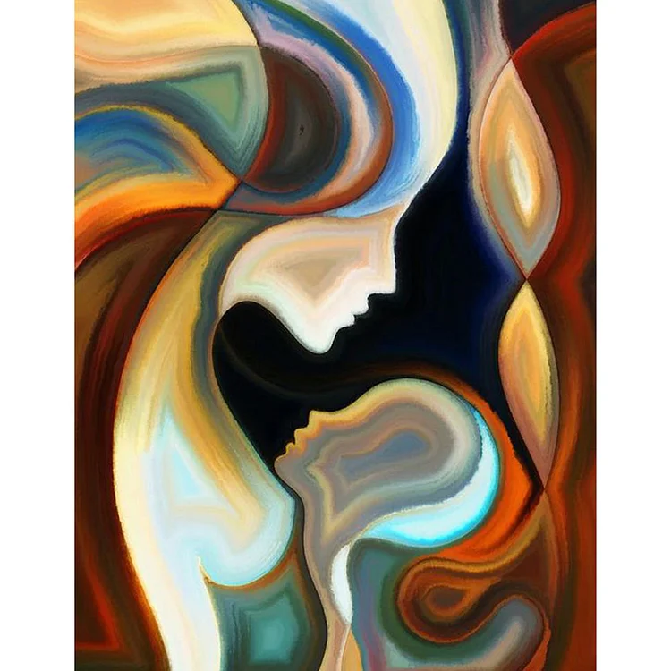 Abstract Lady Square Full Drill Diamond Painting 40X50CM(Canvas) gbfke