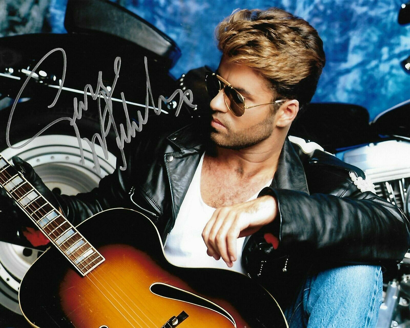 George Michael Autographed Signed 8x10 Photo Poster painting REPRINT