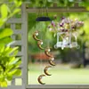 Moon Wind Chime Lamps Windbell Pendant Light LED Hanging Home Garden Decor