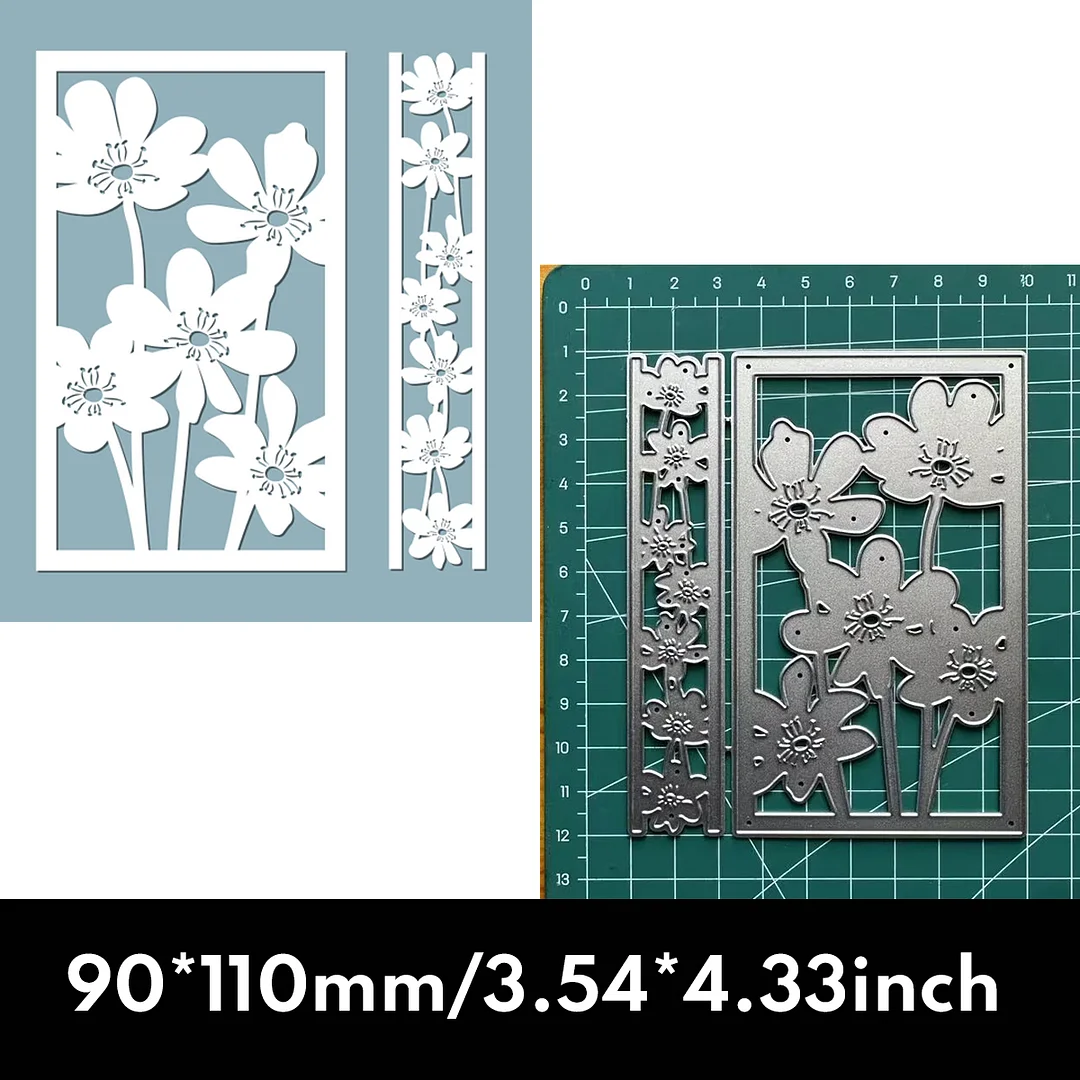Athvotar Flowers Craft Paper Dies Cut Diy Handmade Mold Scrapbook For Card Making Stencils New Embossing Dies 2023