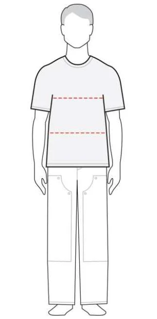 measure men's shirt