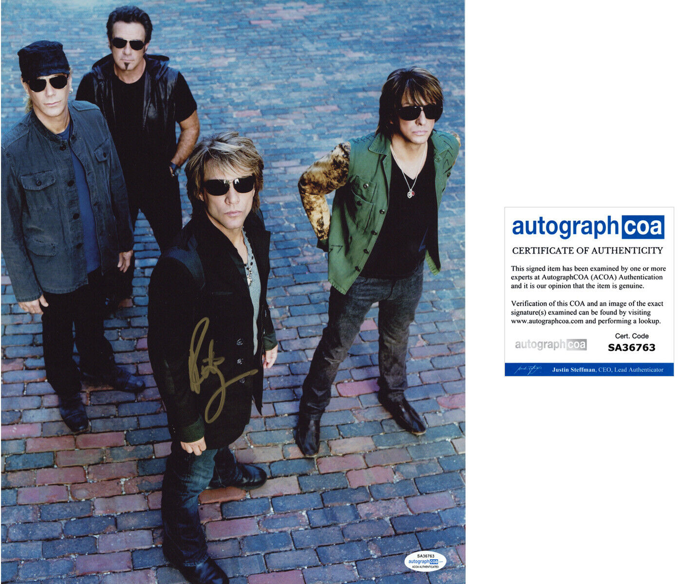 RICHIE SAMBORA signed Autographed BON JOVI