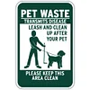 Clean Up After Your Dog - Vintage Metal Signs(12*16Inch)