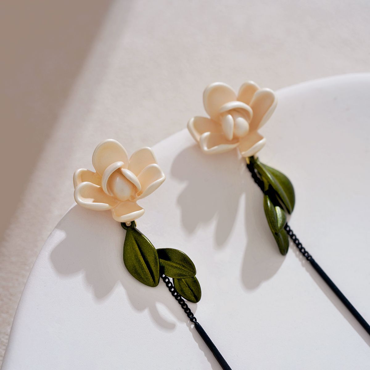 Girls Spring Style Pastoral Vintage Earrings
