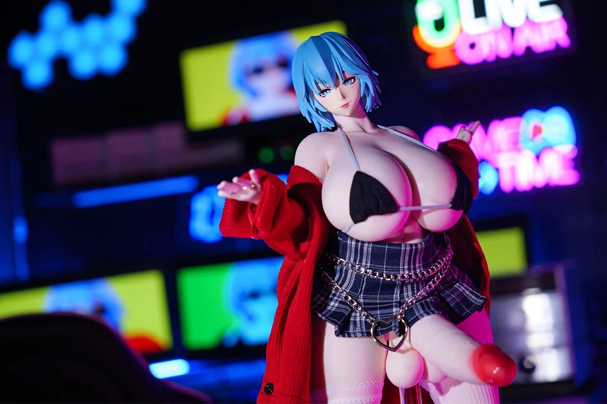 Akeno: Nyakumi Co-branding Anime Figurine (Big Ass Futa Hentai Figure)