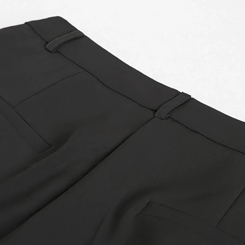 Handsome Simple Western-style Pants