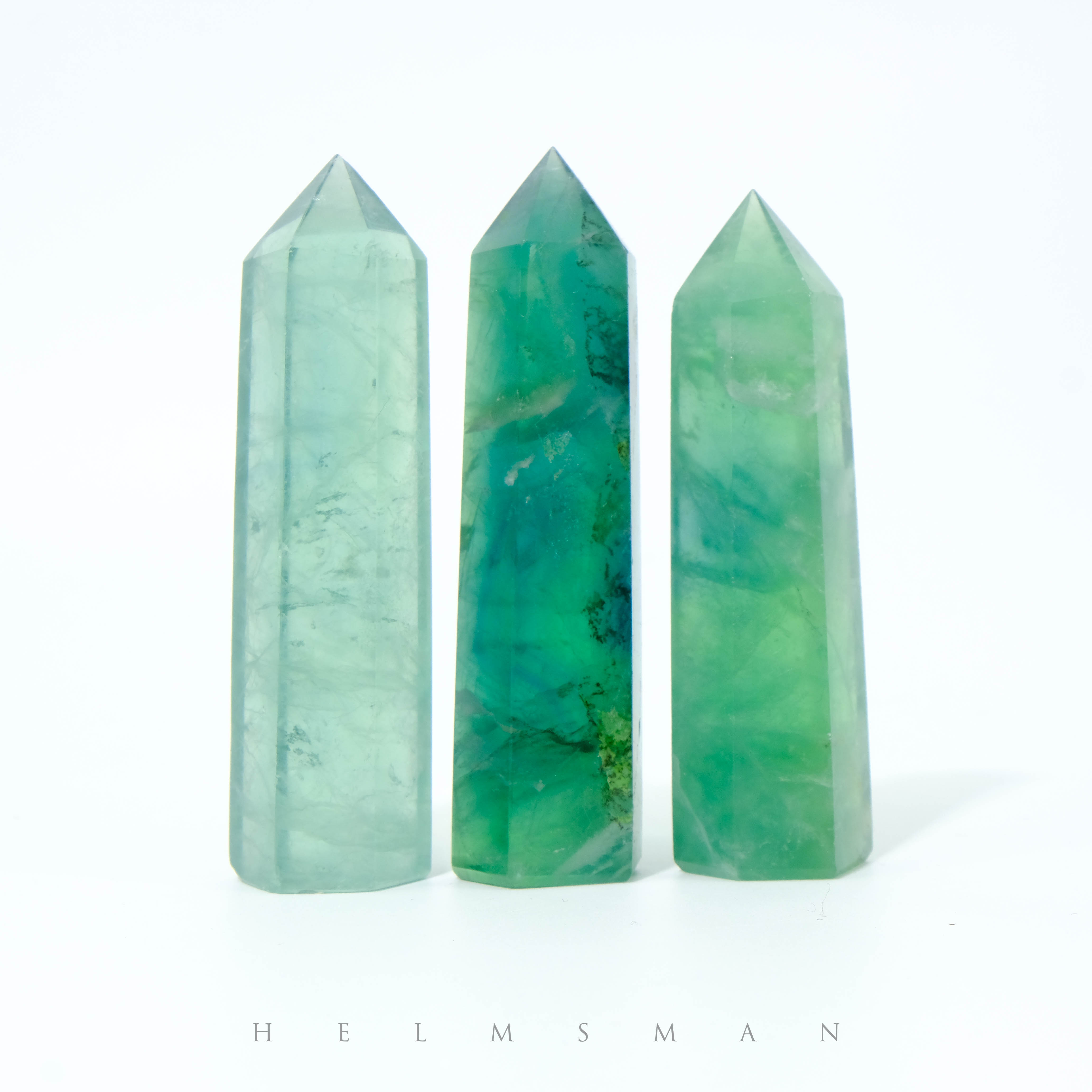 Green Flourite Point Tower