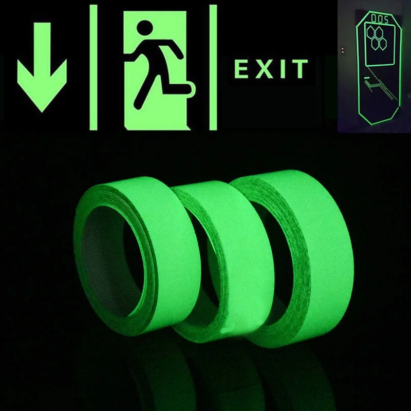 Luminous Band Baseboard Wall Sticker Living Room Bedroom Eco-friendly Home Decoration Decal Glow In The Dark DIY Strip Stickers