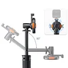 Convenient Magnetically Montrolled Quick-Release Telescopic Tripod For Selfies, VLOGs, And Live Broadcasts