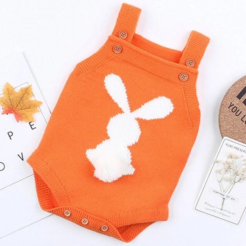 Baby Romper Jumpsuit Autumn Sweater Baby Knitted Sweater Jumpsuit Children Warm Clothing Fashion Jumpsuit
