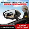 BSD Warning Light 12V Blind Spot Monitoring System Ultrasonic Parking Sensor Kit