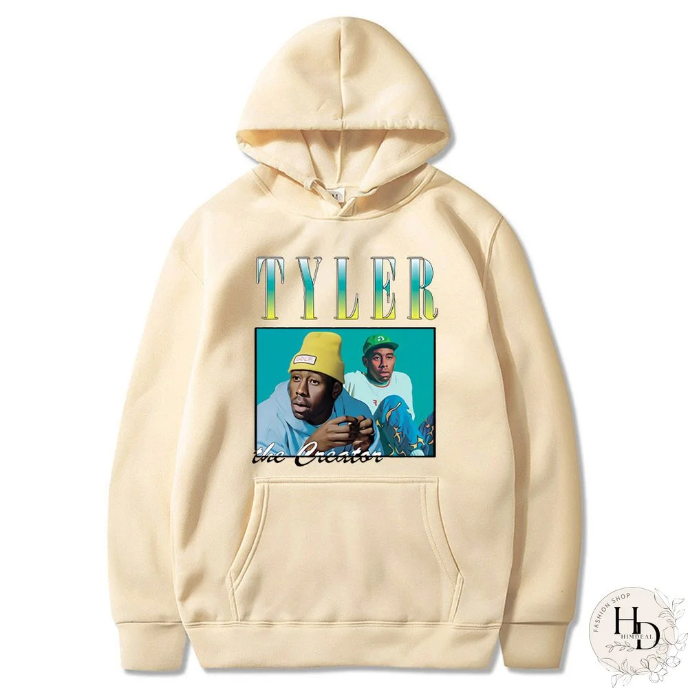 Tyler The Creator 90s Vintage Unisex Hoodie Men Sweatshirt Casual Retro Graphic Hoodies Cotton Man Woman Hip Hop Harajuku Hoody