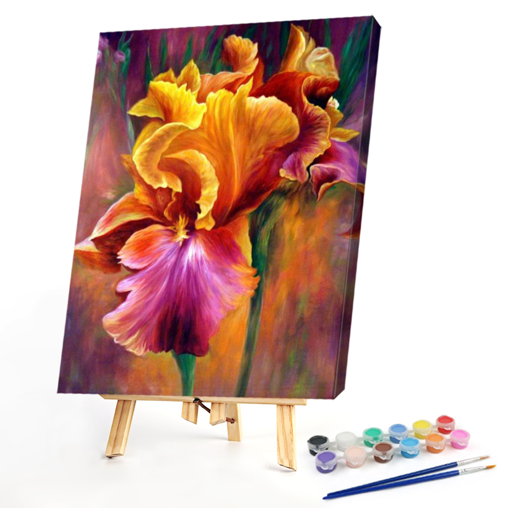 

40*50CM - Paint By Numbers - Flowers, 501 Original
