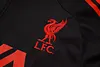 Joyfball 2025/2026 Liverpool Half-Pull Training Suit Black Jersey 1:1 Thai Quality 