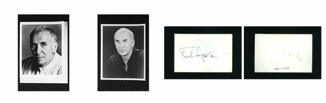 Frank Langella - Signed Autograph and Headshot Photo Poster painting set - Frost/Nixon