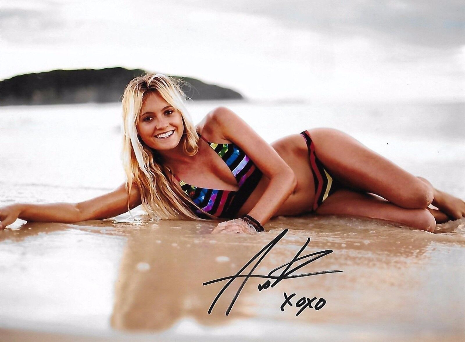 ALANA BLANCHARD HAND signed Autographed Photo Poster painting HOT SEXY