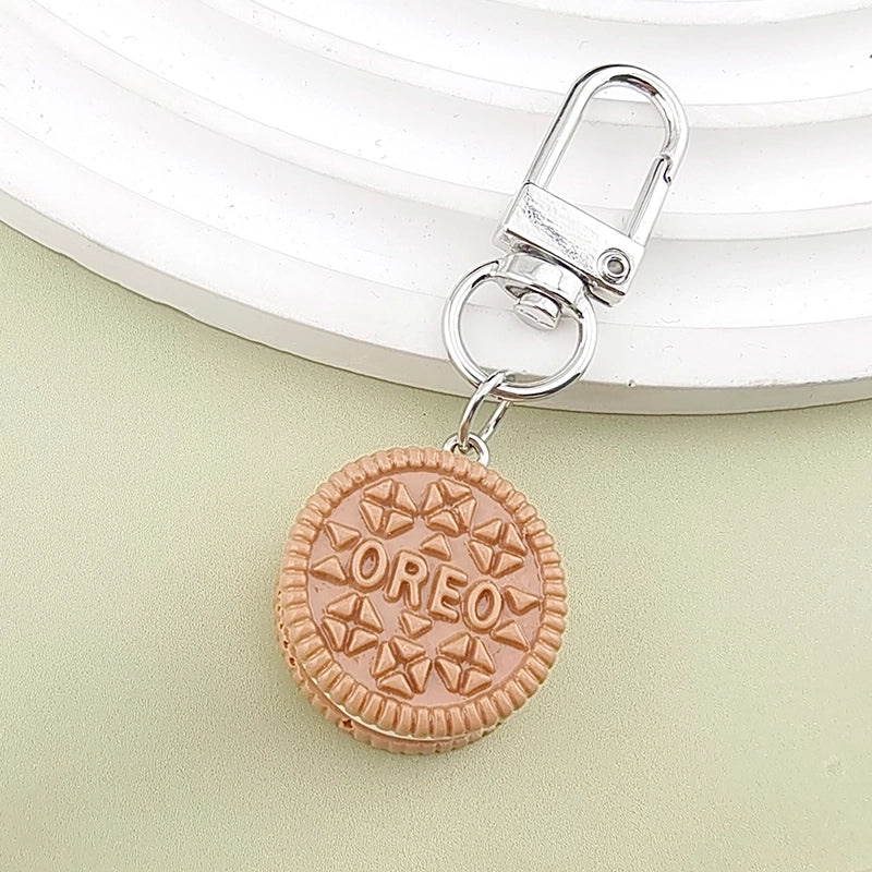 Casual Cute Minimalist Letter Alloy Resin Keychain