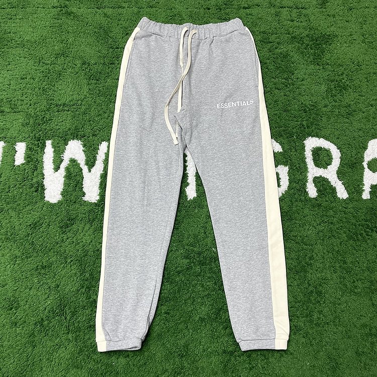 Fog Fear of God Essentials Pant Double-Line Stitching Trousers High Street Sports Pants Ankle Banded Pants