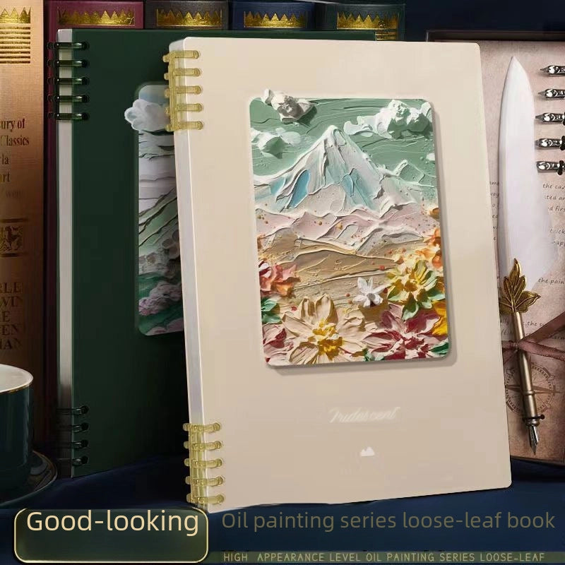 Oil Painting Loose-leaf Notebook B5 Non-manual Detachable Notebook High-looking College Student Postgraduate Entrance Examination Coil Notepad