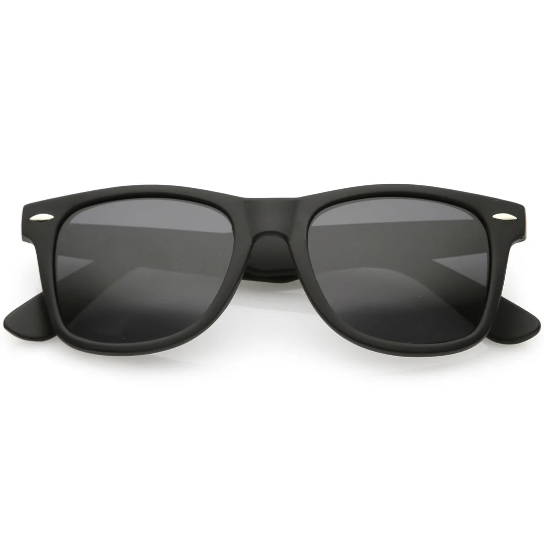 Classic Horn Rimmed glasses Neutral Color Lens 52mm