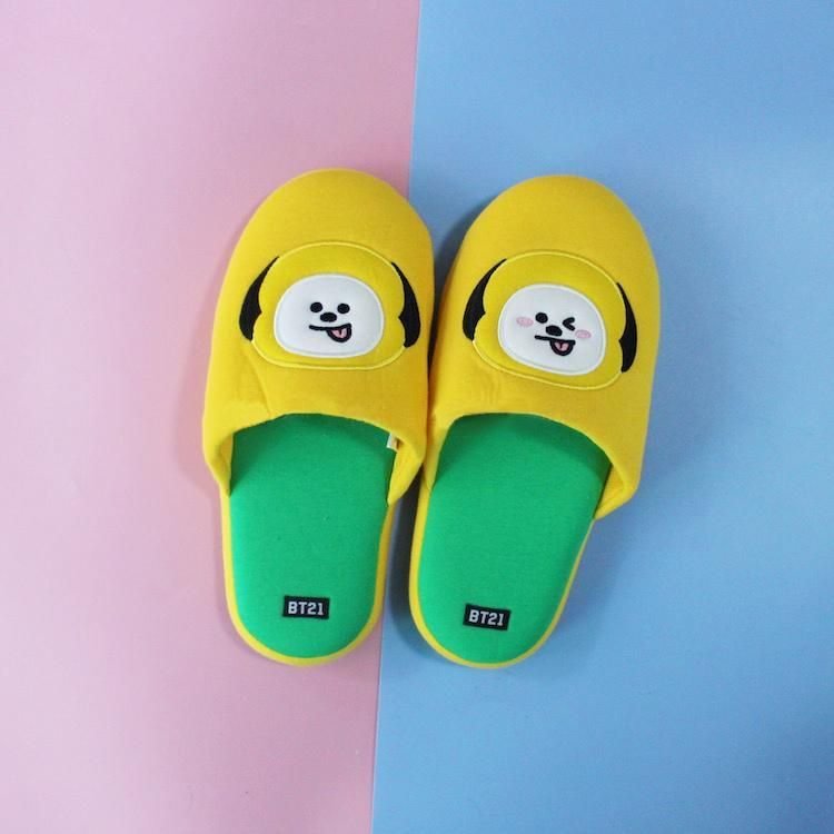 BT21 X Plush slippers