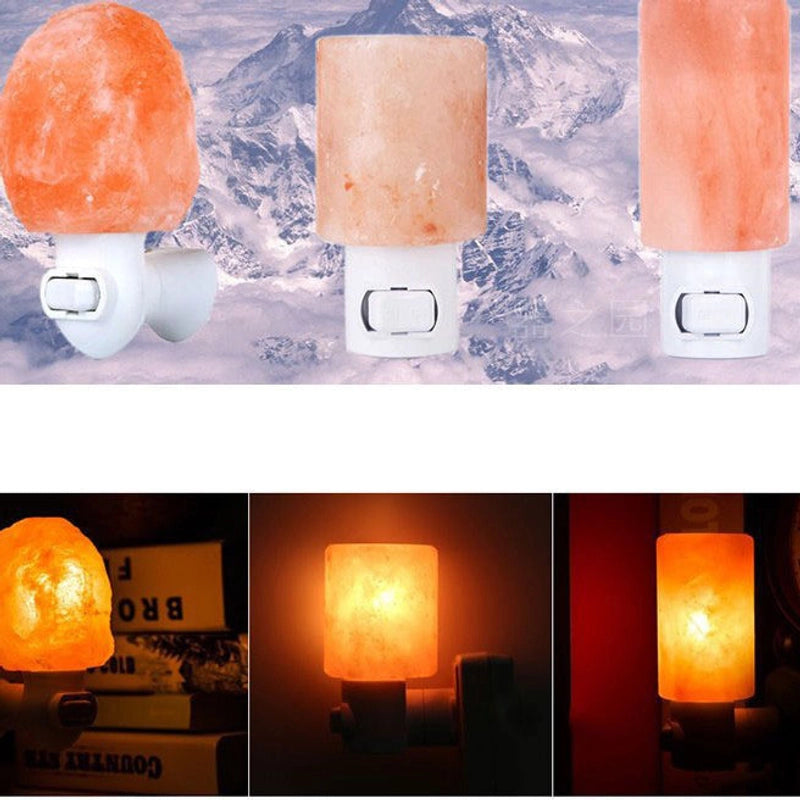 Minimalist Geometric Himalayan Mineral Salt Anniversary Indoor Birthday Led Lights Night Lights