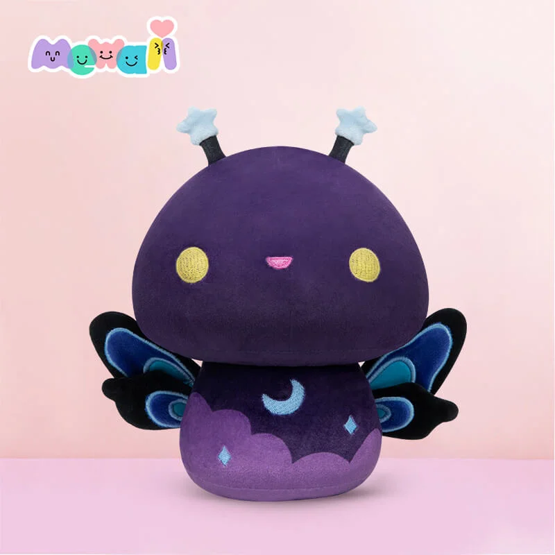 Mewaii® Mushroom Family Star Butterfly Kawaii Plush Pillow Squish Toy