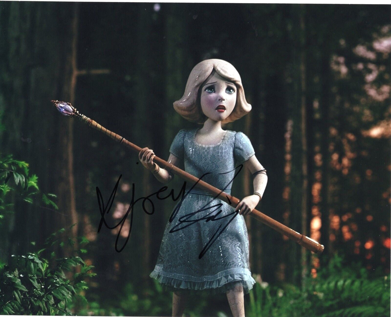 Joey King Oz The Great and Powerful China Girl Signed 8x10 Photo Poster painting w/COA #4