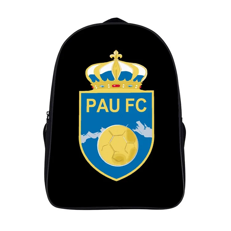 Pau FC Sac À Dos Pour Ordinateur Portable À Deux Compartiments Sac À Dos Pour Étudiants De L'université