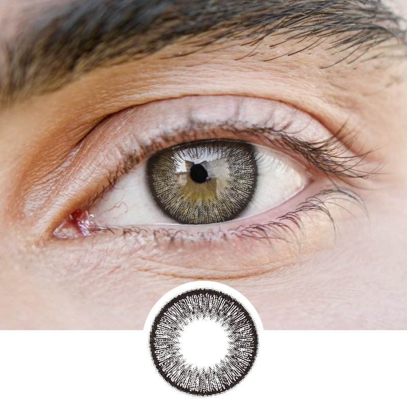 Men'Summer Konjac Black(12 months) contact lenses