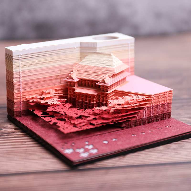 ZenTemple 3D Architectural Model - Inspiring Japanese Paper Craft