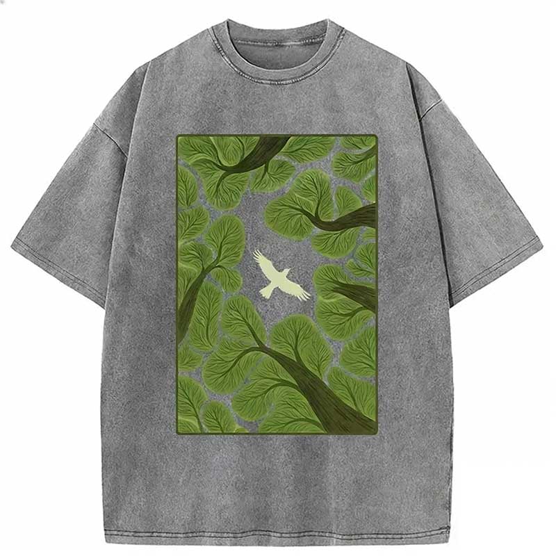 Free Bird Washed T-shirt elevenforest