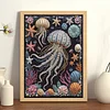 Jellyfish-Special Shaped Diamond Painting