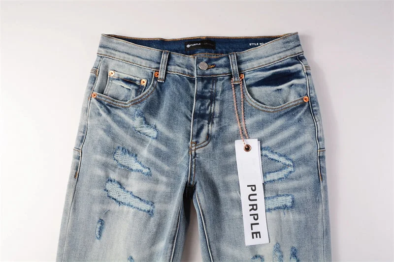 Purple 2023 New Fashion Jeans 9038