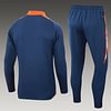 Joyfball 2024/2025 Manchester United Half-Pull Training Suit Royal Blue Football Shirt 1:1 Thai Quality