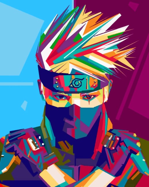 

Kakashi Hatake – Paint By Numbers - 40*50CM, 501 Original