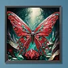 >SALE<5D DIY Partial Special Shaped Drill Diamond Painting Kit Butterfly Decor 30x30cm