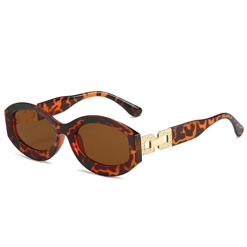 Retro Oval Ac Oval Frame Full Frame Women’s Sunglasses