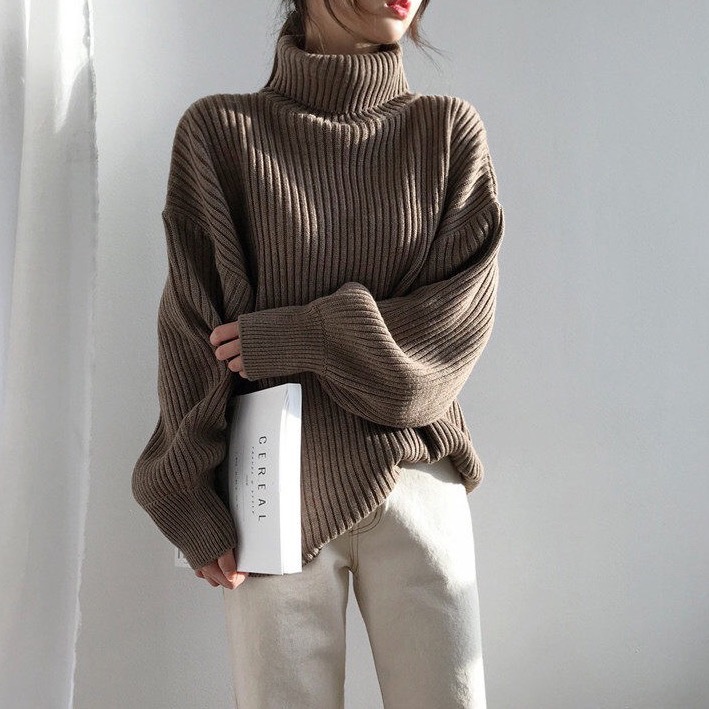  thdmladies Loose and Versatile Outer Wear long-sleeved top thedmladies