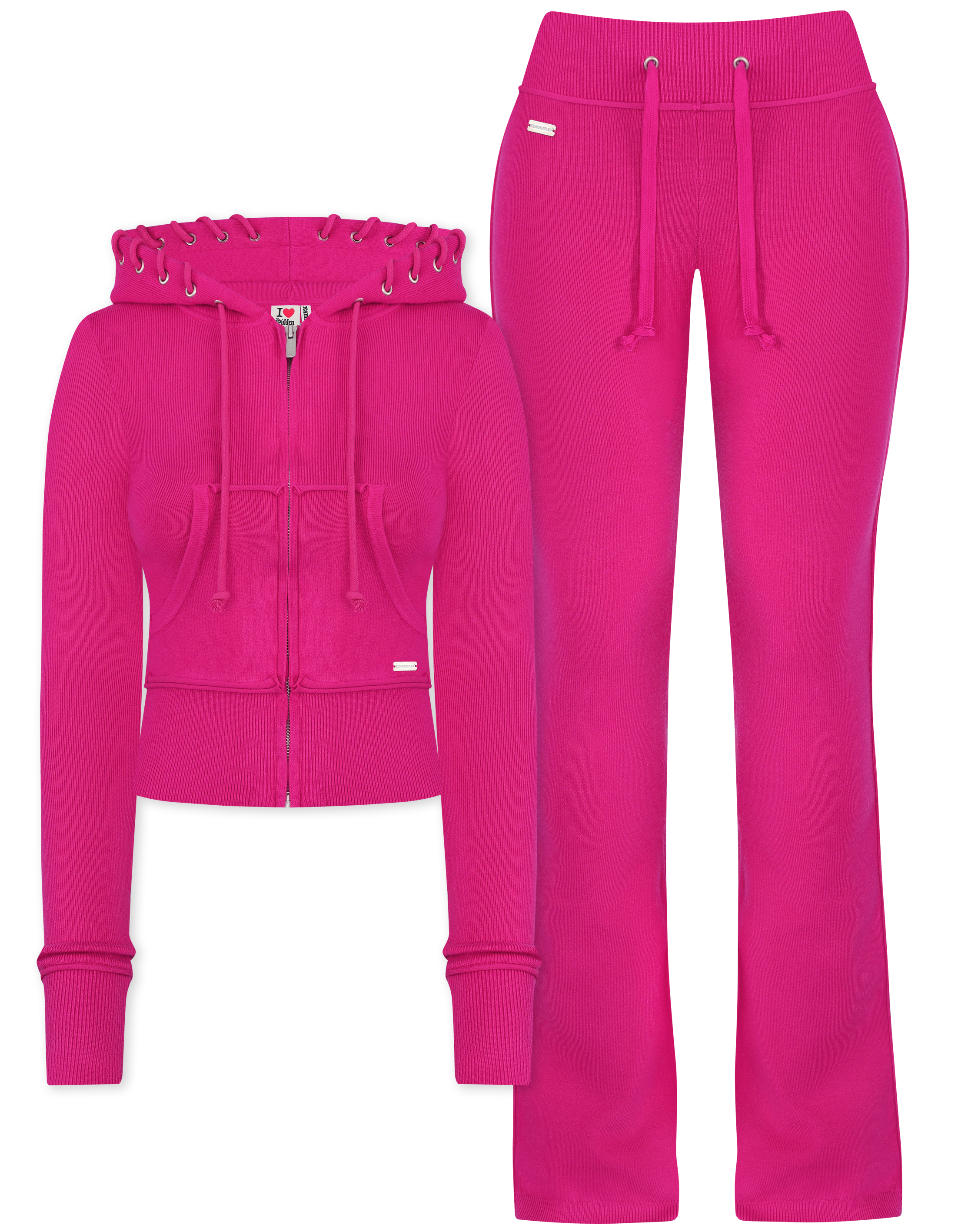 Hibiscus Soft Knit Set