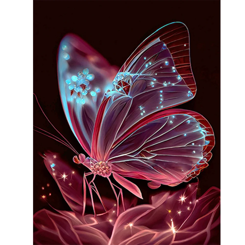 Butterfly - Full Round - Diamond Painting (30*40cm)